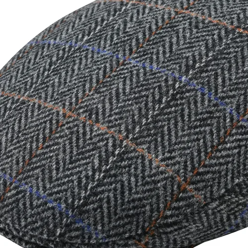Vista 5 de Gorra plana irlandesa de lana Tweed Gatsby Newsboy Gorra Causal Herringbone Ivy Hat