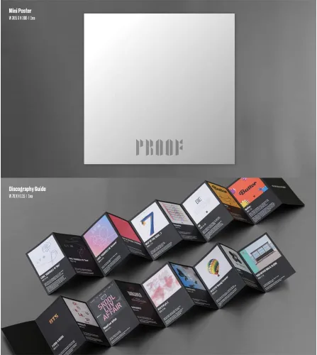 Vista 6 de YG PLUS BTS - Proof Standard Compact Edition Anthology KPOP Album (Edición Compacta), Negro