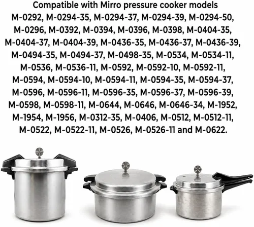 Vista 3 de Univen Peso del regulador de olla a presión compatible con Mirro S-9898