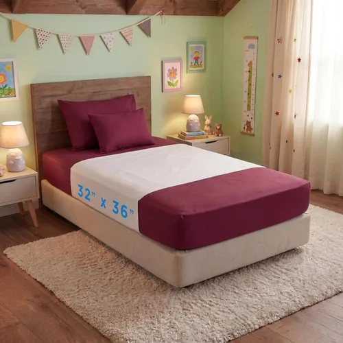 Vista 2 de NOVA Superposición de colchón impermeable reutilizable con capa superior suave 100% algodón, lavable para incontinencia, protector de cama y sábana