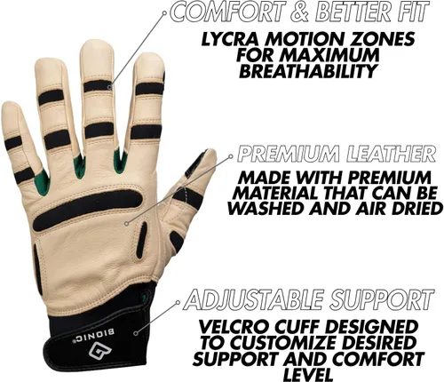 Vista 2 de BIONIC GLOVES - Guantes de jardinería ReliefGrip para mujer