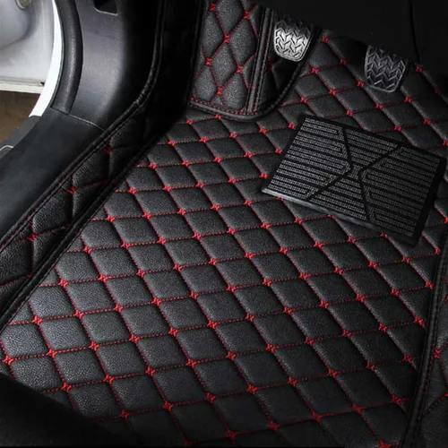 Vista 6 de Alfombrillas de coche para chevrolets Aveo MK2 Sonics 2011-2017, accesorios de automóvil, protector impermeable de cuero (color : LHD 3 piezas beige)