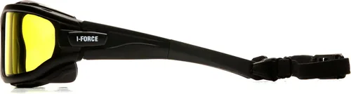 Vista 3 de PYRAMEX I-Force Sporty Dual Pane Anti-Fog Goggle, Black Frame/Clear Anti-Fog Lens