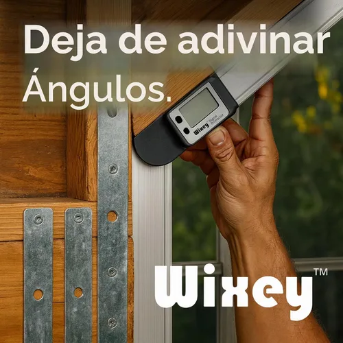 Vista 3 de Wixey 8" transportador digital, buscador de ángulo digital magnético