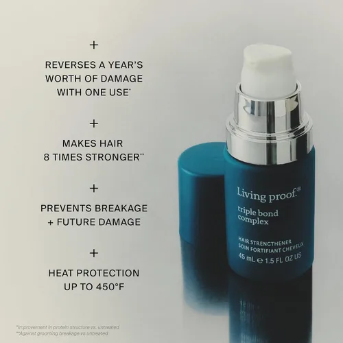 Vista 3 de Living proof Tratamiento sin enjuague y mascarilla capilar Triple Bond Complex