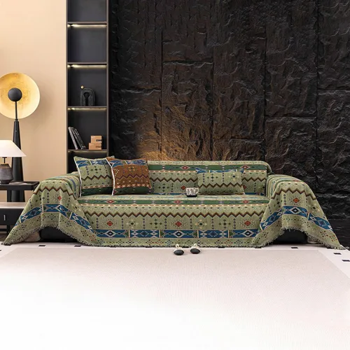 Vista 55 de STACYPIK Jacqurad - Fundas de sofá reversibles y duraderas para mascotas, fundas de sofá geométricas con orejas de trigo, protector de muebles gris