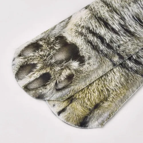 Vista 2 de FilmHOO White Elephant Gifts for Adults Funny Animal Paw Socks Gag Gifts Christmas Stocking Stuffers for Men Women Him Teens