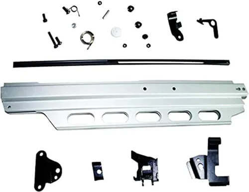 Vista 4 de Revista de aluminio AP67 (# 885-827) para clavadoras de marco Hitachi NR83A3 amarillo Tono plata