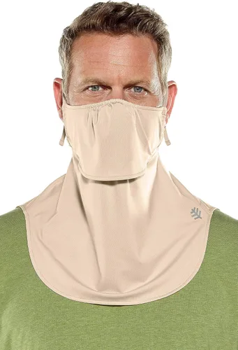 Vista 7 de Coolibar UPF 50+ Crestone - Máscara facial UV para hombre y mujer, protección solar