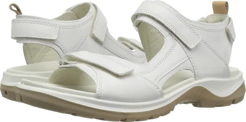Vista 14 de ECCO Yucatan, sandalia deportiva para mujer Aire/Nubuck azul polvoriento