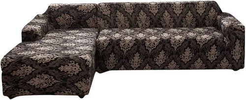 Vista 18 de MIFXIN Fundas de sofá modulares en forma de L, 2 piezas, elásticas tipo L, para sofá o sillón, protector de muebles para sala de estar, mascotas
