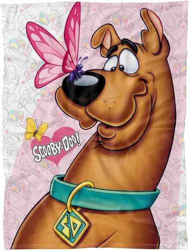 Vista 10 de LOGOVISION Scooby Doo Burst - Manta de forro polar de 36 x 58 pulgadas, explosión