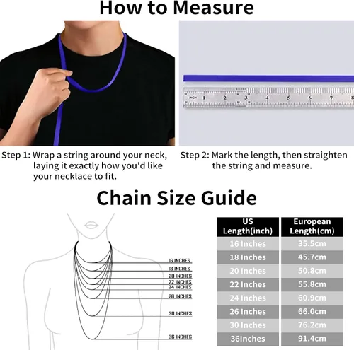 Vista 3 de ASHINE 925 Sterling Silver Box Chain Necklace for Women, 1mm 0.8mm Replacement Link Chain for Pendants, Dainty & Sturdy Necklace Available in 16-36