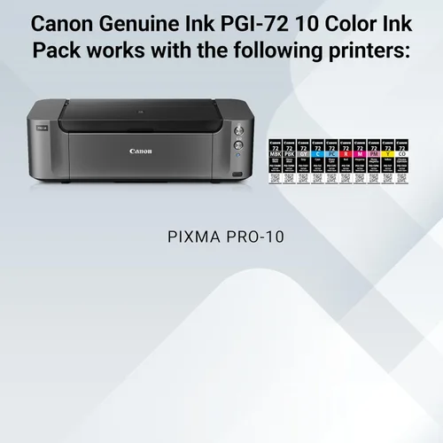 Vista 5 de Canon PGI-72 pack de 10 depósitos de tinta.