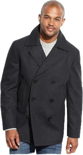 Vista 15 de Nautica Peacoat de mezcla de lana para hombre 2-Caviar
