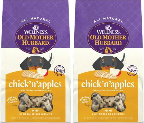 Vista 20 de Old Mother HubbardGalletas Classic P-NUTTERTRAS HORADAS DE PERRO CASO, PEQUEÑO, BOLSA DE 20 ORAS