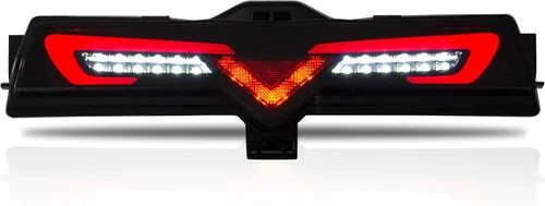 Vista 19 de VLAND Conjunto de luces traseras para Toyota GT86 2012-2020, BRZ 2013-2018, FRS 2012-2016 con señal de giro, luz LED DRL, enchufar y usar