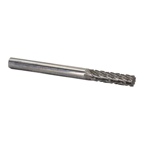 Vista 37 de Drill America SA-1 Rebaba de carburo/lima giratoria cilíndrica de doble corte para amoladora de troquel de 1/4" de diámetro x 5/8" de longitud