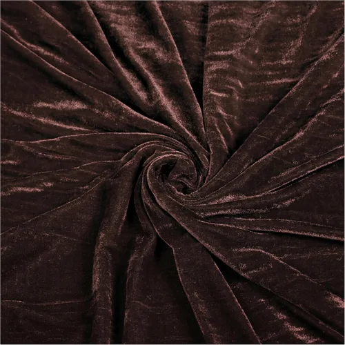 Vista 18 de MDS - Paquete de 5 yardas x 60 pulgadas de ancho, tela de terciopelo elástico por yarda para vestidos de boda, costura, tapicería, ropa, disfraces
