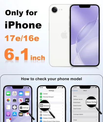 Vista 1015 de FNTCASE Funda para iPhone 17 Pro: Fundas delgadas translúcidas de color azul claro compatibles con MagSafe, protección completa de la cámara