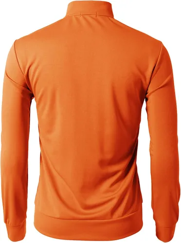 Vista 3 de H2H Chaqueta ligera con cremallera y manga larga para hombre