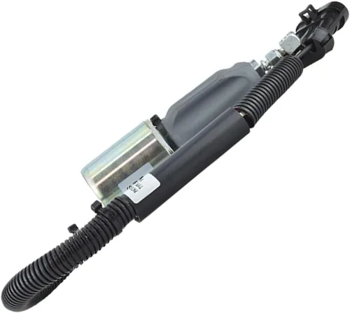 Vista 4 de Nuevo solenoide de cierre SA4806-12 240-22243 12V compatible con piezas de motor de disco de excavadora KUBOTA