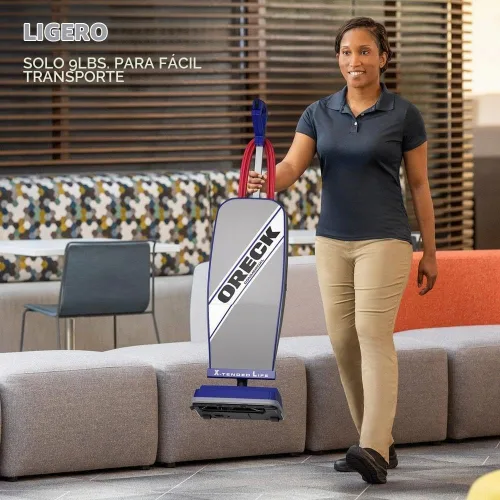 Vista 2 de Oreck Commercial xl2100rhs 8 Libra Commercial Aspiradora vertical, Azul