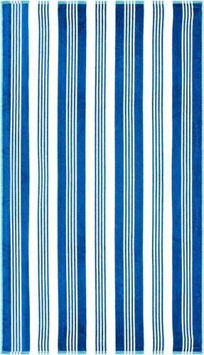 Vista 9 de Toallas de playa lujoso Collection Jacquard algodón Azul Océano