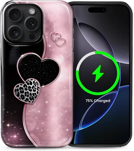 Vista 36 de Funda Compatible con iPhone 13/14 [Compatible con MagSafe] Protección de Doble Capa de Cáscara Dura Híbrida, Funda Magnética Protectora a Prueba