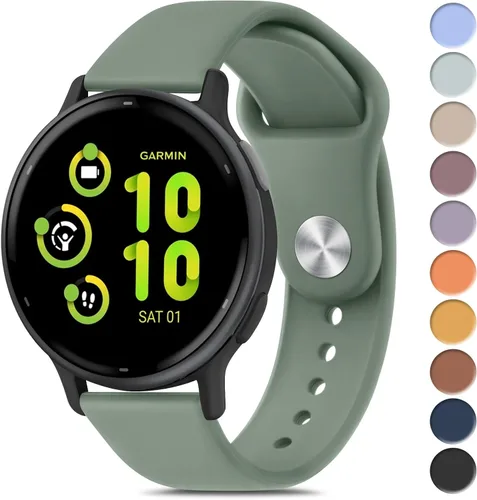 Vista 18 de Meliya Bandas compatibles con Garmin Vivoactive 5 / Vivoactive 3 Watch Band, Garmin Venu 2 Plus / Venu Sq / Venu Watch Bands para mujeres y hombres