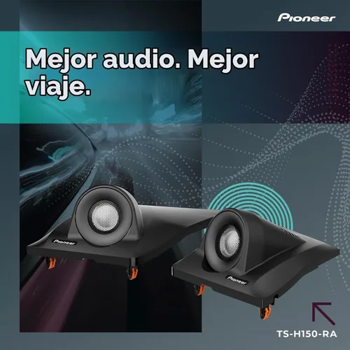 Vista 2 de PIONEER Actualización de tweeter de 1-1/8 pulgadas TS-H150-RA para Toyota