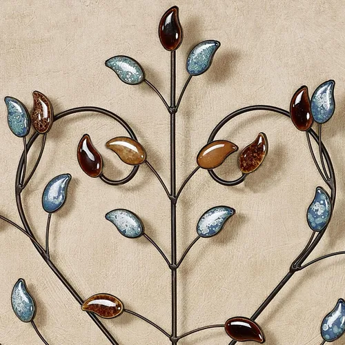 Vista 4 de Touch of Class Jeweled Love - Rejilla de metal para pared, diseño de múltiples tierras, elegantes diseños de desplazamiento con joyas, escultura