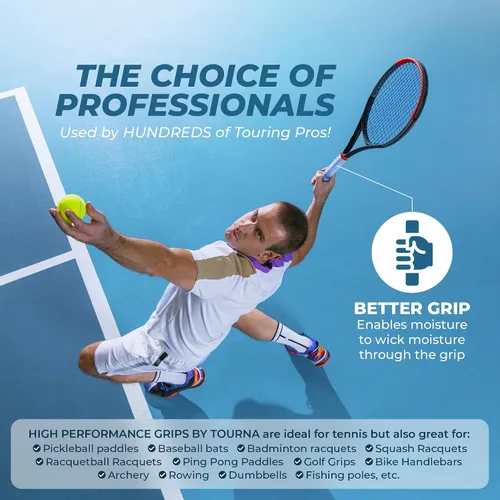 Vista 2 de Tourna Grip XL Original Dry Feel - El mejor agarre para clima cálido