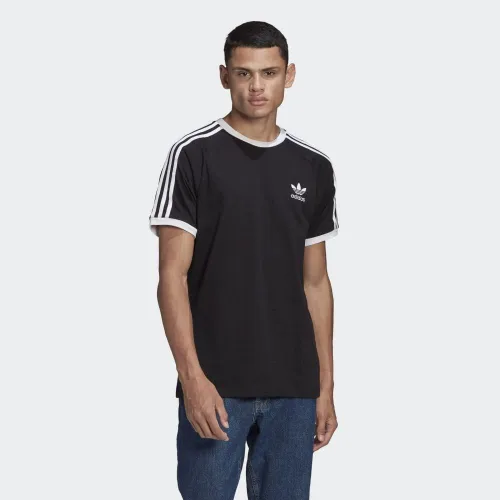 Vista 5 de adidas Originals Camiseta de 3 rayas Adicolor para hombre
