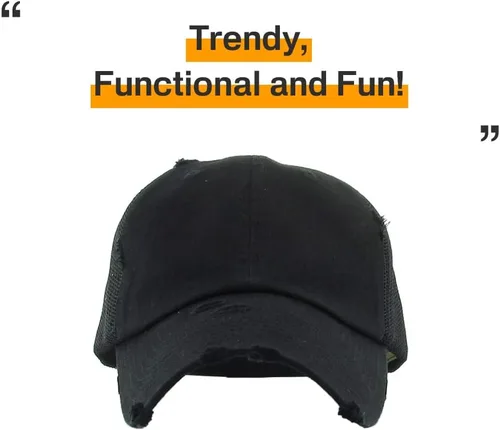 Vista 5 de KBETHOS - Gorra de béisbol ajustable, de algodón desgastado, vintage, unisex, estilo polo, camionero, para papá
