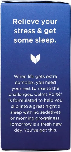 Vista 8 de Hyland's Calms Forte Tabletas, Alivio Natural de Tensión Nerviosa e Insomnio Ocasional, 100