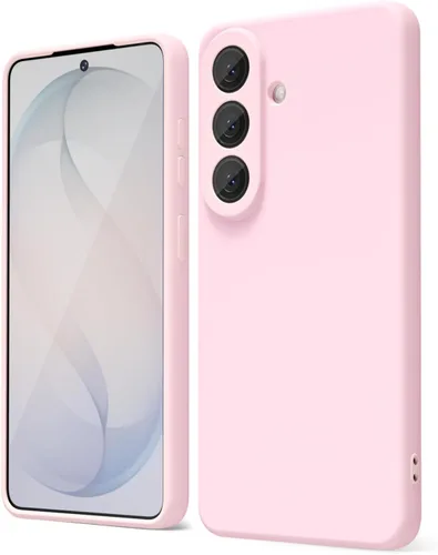 Vista 72 de oakxco Funda para teléfono Samsung Galaxy S8 de silicona líquida, delgada y fina de gel de goma suave TPU cubierta protectora simple llana