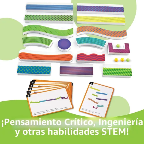 Vista 5 de Pista magnética para bolitas Learning Resources Tumble Trax