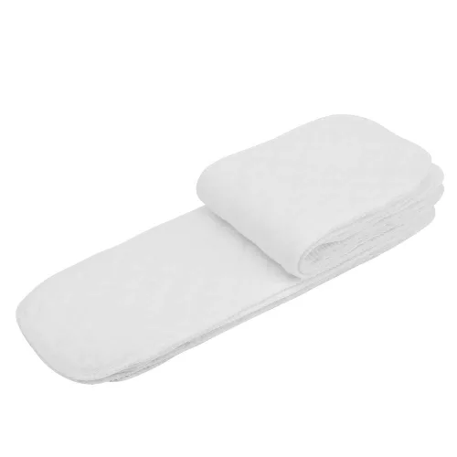 Vista 8 de Insertos de pañales de tela, 10 unidades de algodón suave y transpirable, forro de tela moderno, doble absorción de agua, reutilizable, se adapta a