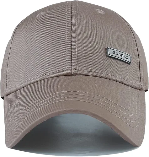 Vista 3 de CACUSS Men's Cotton Dad Hat Classic Baseball Cap with Adjustable Buckle Closure Golf Cap