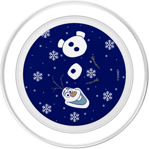 Vista 2 de Disney Frozen Olaf Retrato separado PopSockets MagSafe PopGrip para iPhone