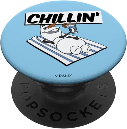 Vista 6 de Disney Frozen Olaf Chillin' Summer Portrait PopSockets MagSafe PopGrip para iPhone