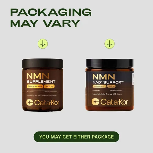 Vista 8 de Cata-Kor Suplemento NMN - Suplemento NAD 4 en 1 con quercetina TMG Resveratrol - Alternativa NMNH - Apoya la energía celular y el nivel de NAD+