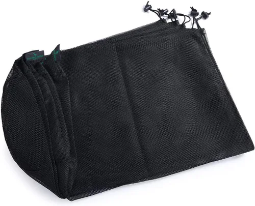 Vista 4 de iBasingo 510pcs bolsa de malla de nylon bolsa de cosas saco de golf olla al aire libre BVP01, XL-5 piezas, Cordón