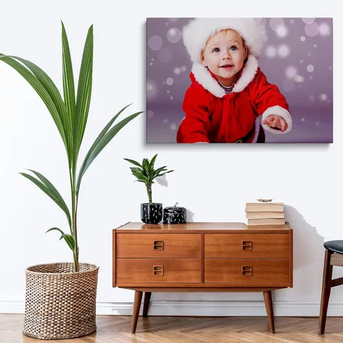 Vista 4 de Chexin Impresiones en lienzo personalizadas con tus fotos, marco, carteles, arte de pared para estética, sala de estar, boda, bebé, mascota, imagen