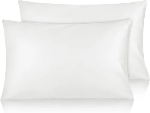 Vista 11 de Funda de almohada de algodón para niños pequeños de 14 x 20 pulgadas, sobre de algodón de fibra larga, ultra suave, transpirable, duradero, funda