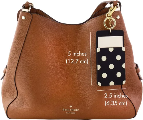 Vista 3 de kate spade new york Llavero con clip para credencial de identificación