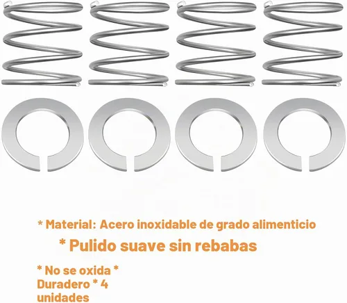 Vista 4 de MITCHENIFY Kit de resorte y arandela compatible con batidora KitchenAid, accesorios de repuesto de instalación rápida y piezas de actualización, 4