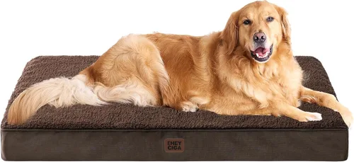 Vista 99 de EHEYCIGA Camas ortopédicas para perros, cama para perros con funda extraíble lavable, todos los tamaños de perros