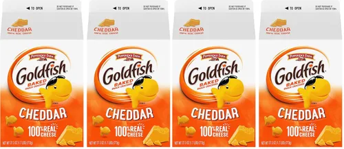 Vista 43 de Goldfish Galletas de queso cheddar para bebé, bolsa de 7.2 onzas